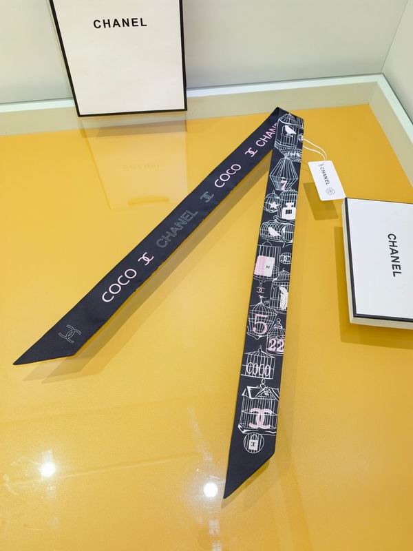 Chanel silk ribbon 6X120cm E02 (12)