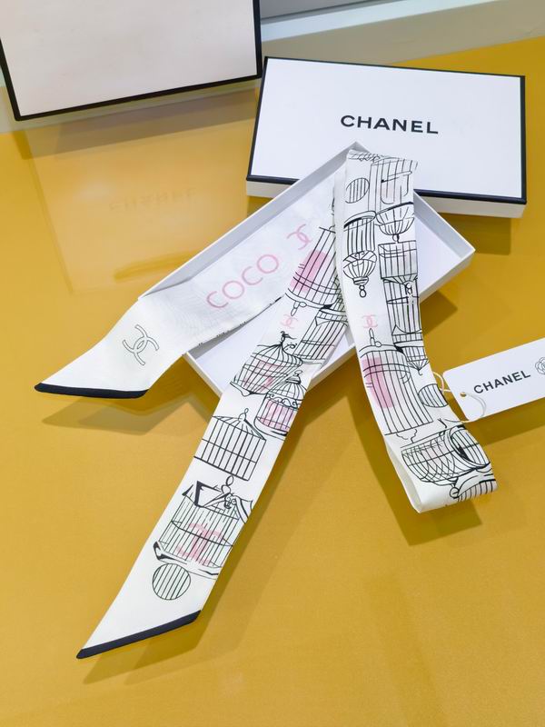 Chanel silk ribbon 6X120cm E02 (5)
