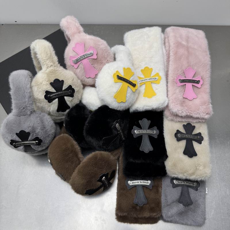 Chrome Hearts Earmuff Scarf dx (117)