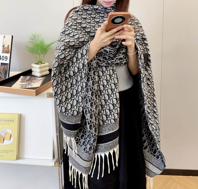 Dior cloak 140X180cm E02 (2)