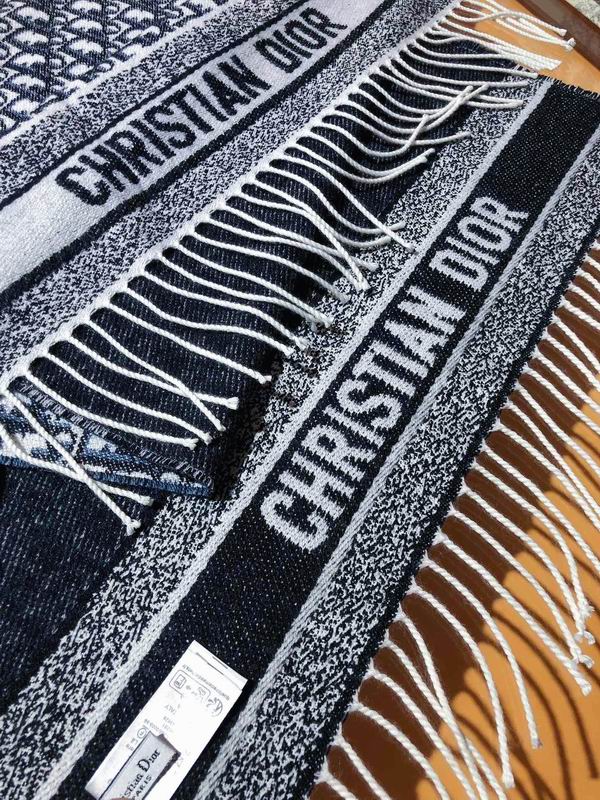Dior scarf 48X200cm 59%羊绒41%羊毛 E091130 (5)