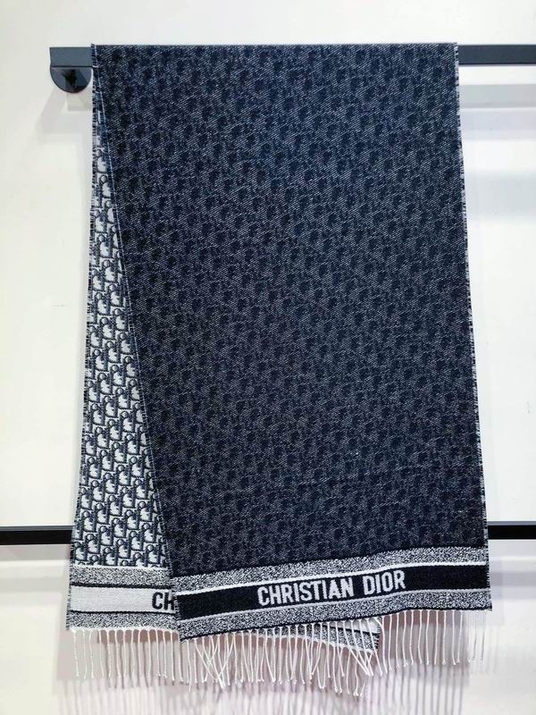 Dior scarf 48X200cm 59%羊绒41%羊毛 E091130 (6)