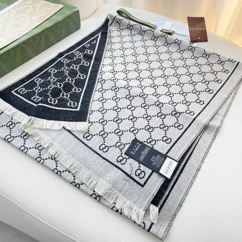 Gucci Scarf 191X46cm  E11 (6)