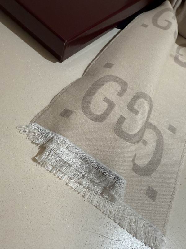 Gucci Scarf 45X170cm 100%羊绒 E15 (11)