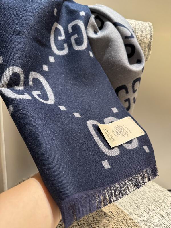 Gucci Scarf 45X170cm 100%羊绒 E15 (20)