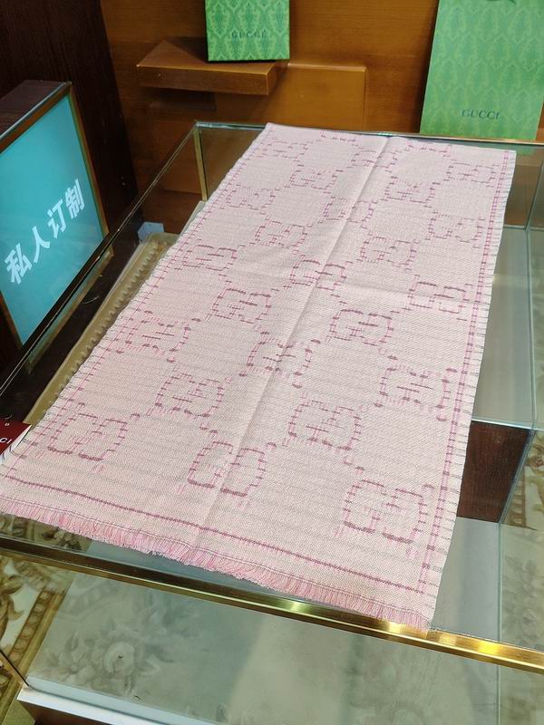 Gucci Scarf 47X180cm E08 (1)