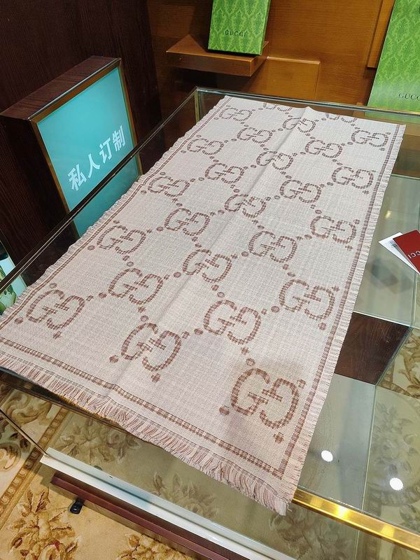 Gucci Scarf 47X180cm E09 (1)