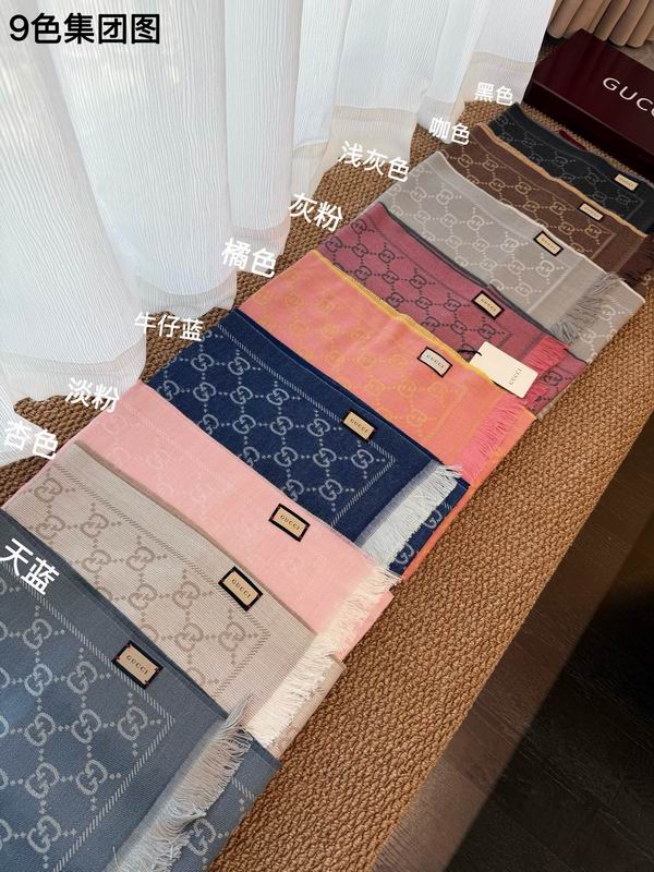 Gucci Scarf 48X180cm E13 (78)