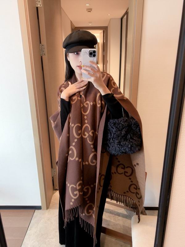 Gucci cloak 145X185cm 100%羊毛 E04 (2)
