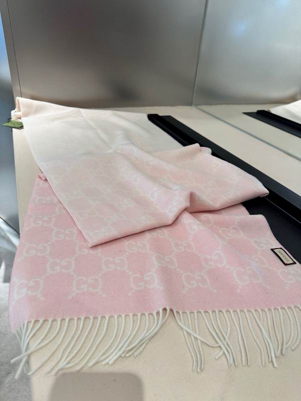 Gucci scarf 47X200cm 100%羊绒 E20 (10)
