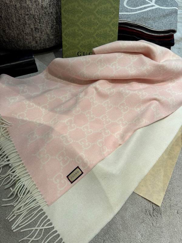 Gucci scarf 47X200cm 100%羊绒 E20 (13)