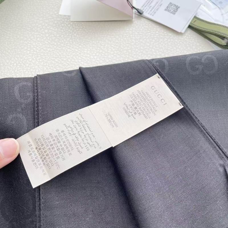 Gucci scarf 70X180cm 100%羊绒 E05 (1)