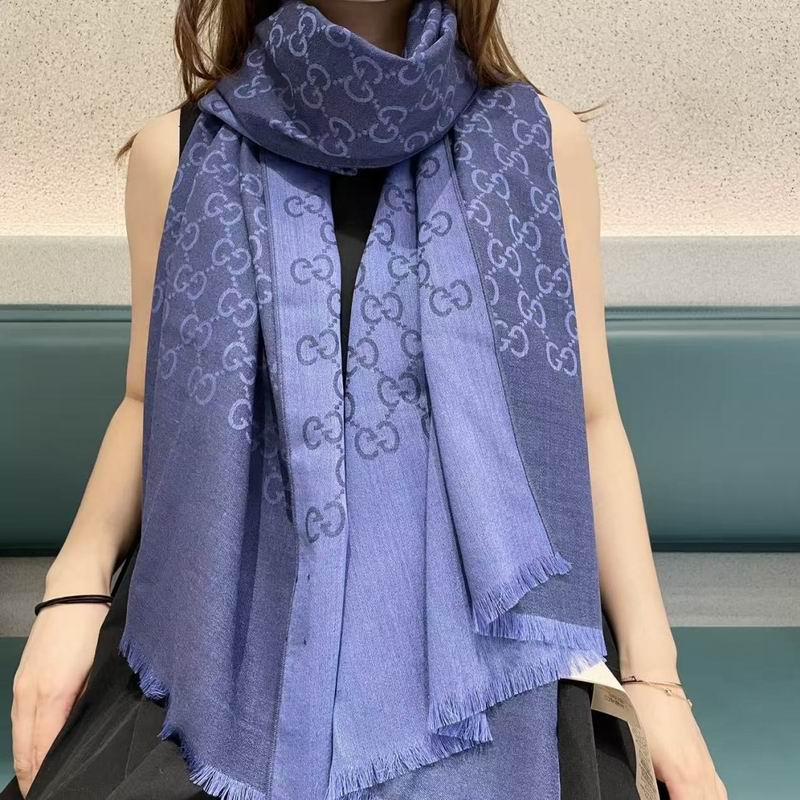 Gucci scarf 70X180cm 100%羊绒 E05 (18)