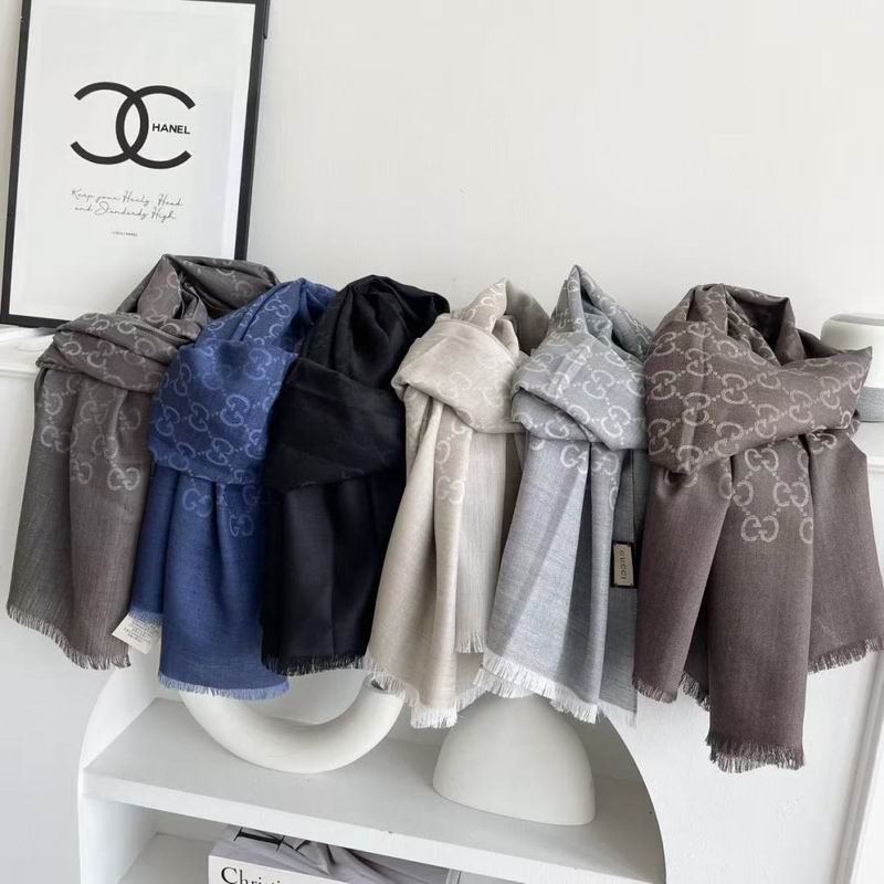 Gucci scarf 70X180cm 100%羊绒 E05 (24)