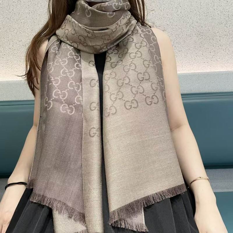 Gucci scarf 70X180cm 100%羊绒 E05 (27)