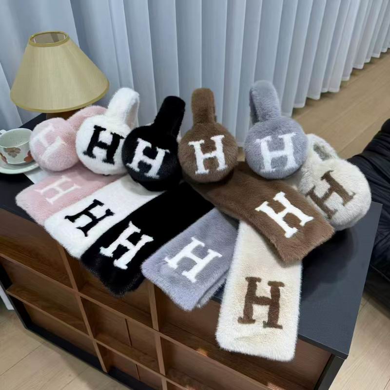 Hermes Earmuff Scarf dx (96)