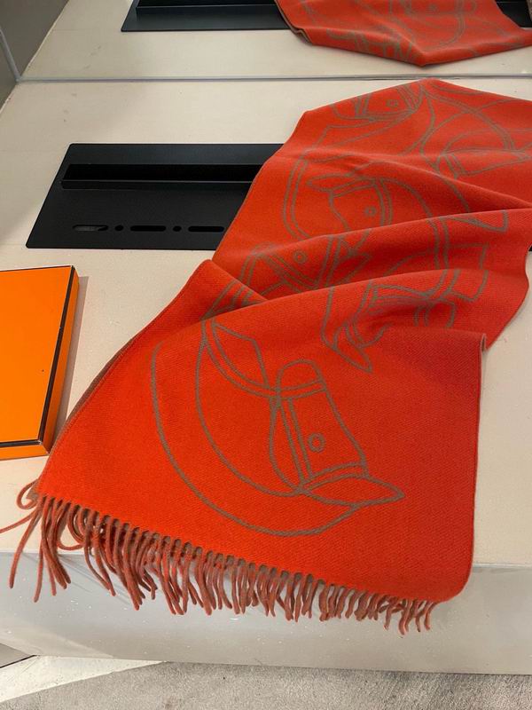 Hermes Scarf 40X195cm E34 (13)