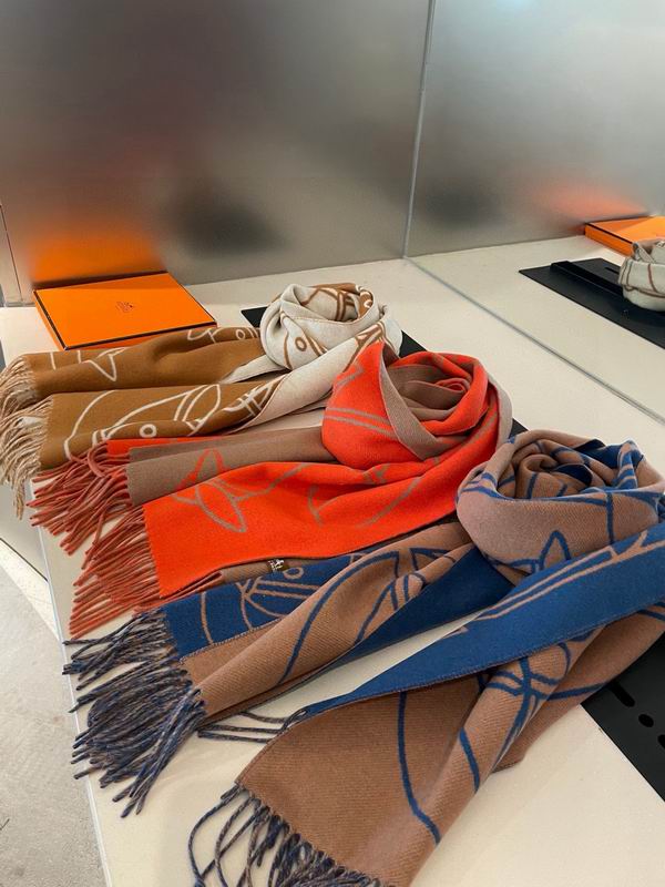 Hermes Scarf 40X195cm E34 (3)