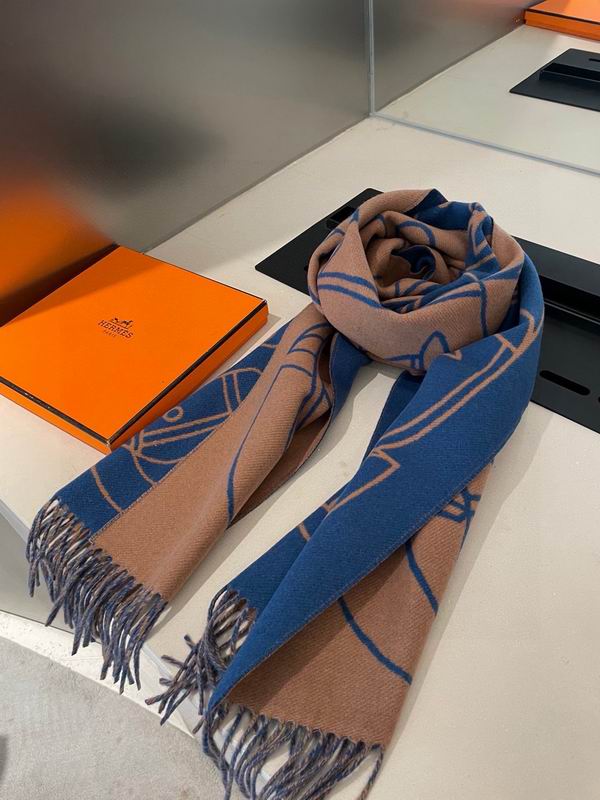 Hermes Scarf 40X195cm E34 (5)