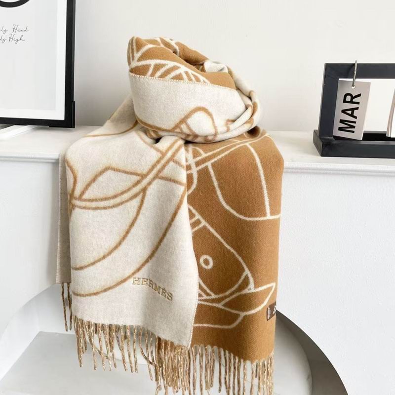 Hermes Scarf 46X200cm E16 (3)