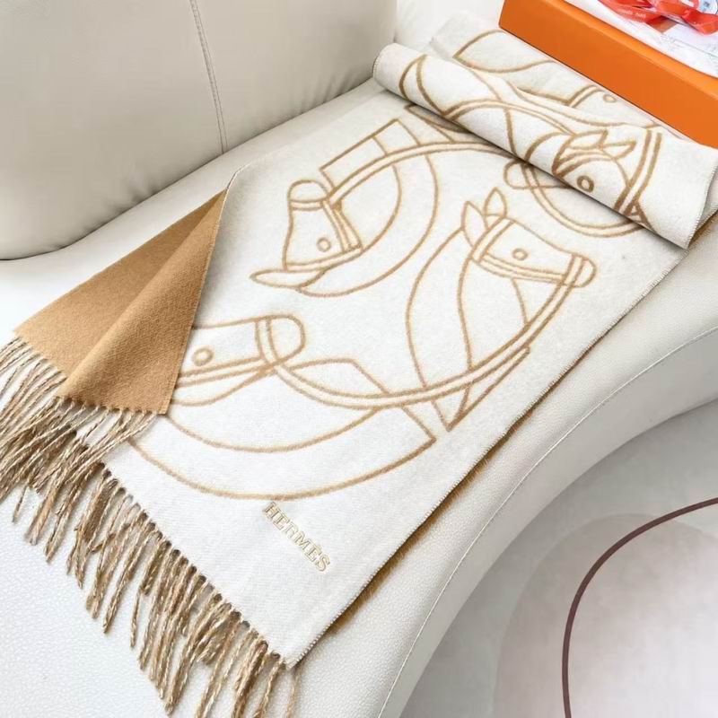 Hermes Scarf 46X200cm E16 (4)