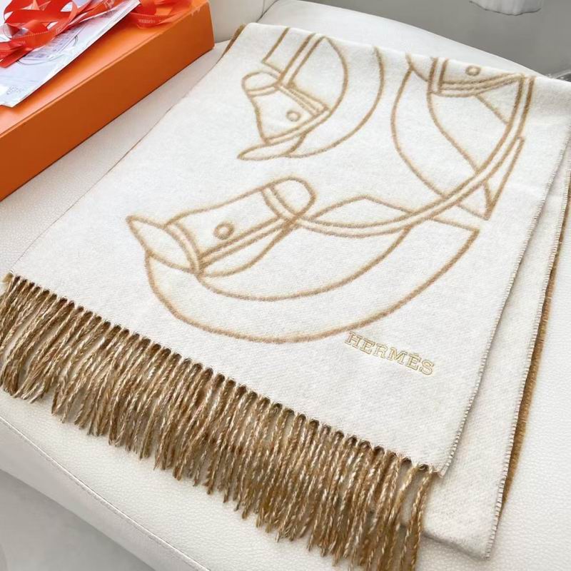 Hermes Scarf 46X200cm E16 (6)