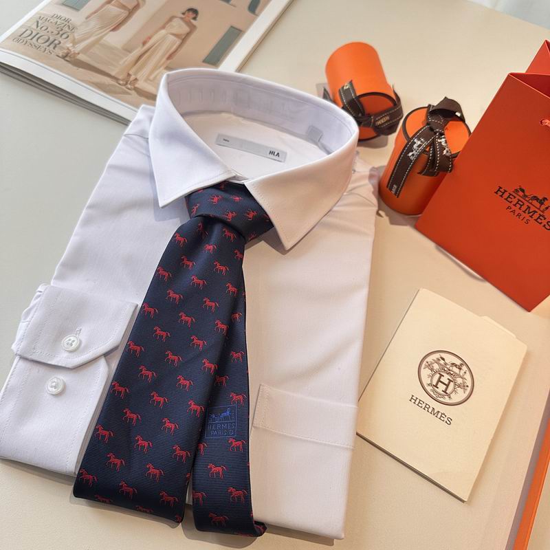 Hermes Tie hm (77)