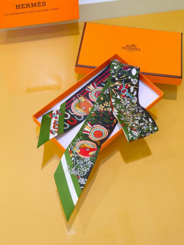 Hermes silk ribbon 5X86cm E01 (33)