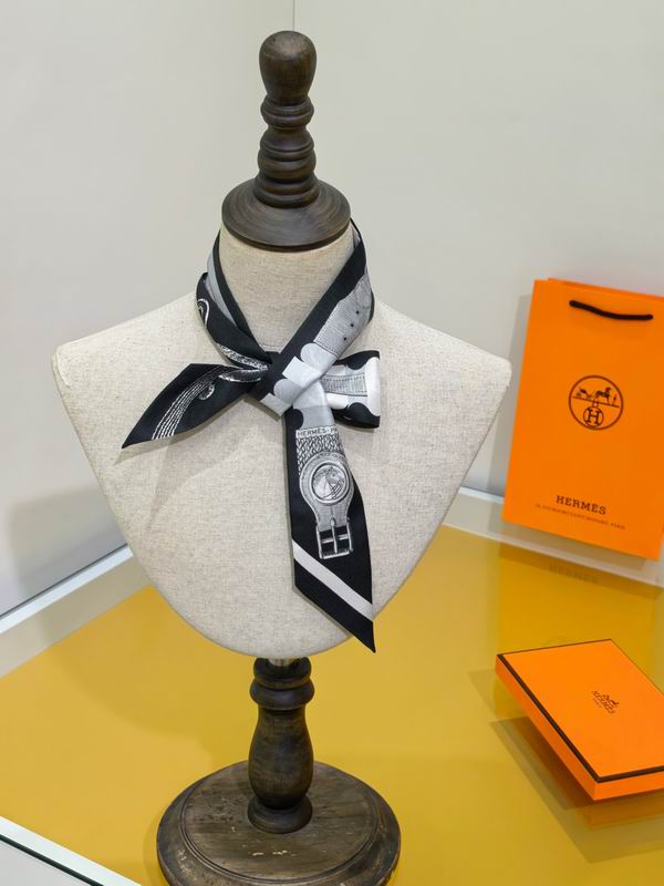 Hermes silk ribbon 5X86cm E02 (29)