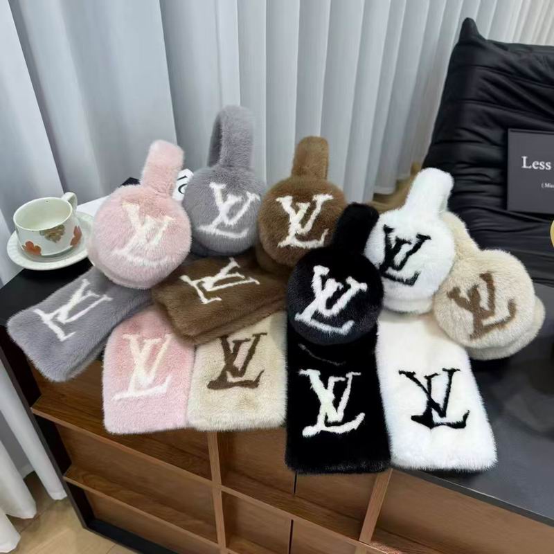 LV Earmuff Scarf dx (103)