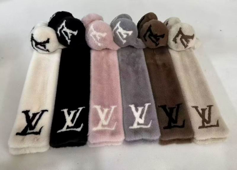 LV Earmuff Scarf dx (111)