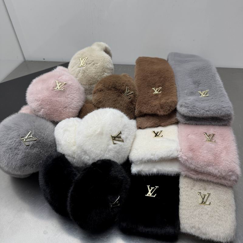 LV Earmuff Scarf dx (79)