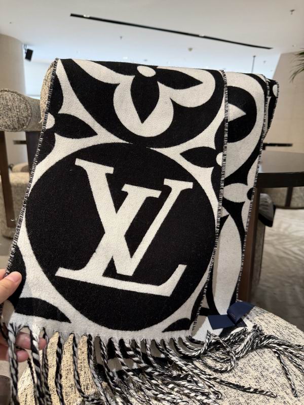 LV Scarf 209X30cm 100%绵羊毛 E01 (11)