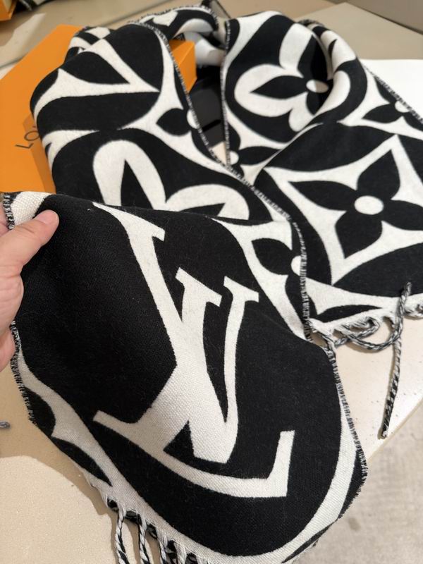 LV Scarf 209X30cm 100%绵羊毛 E01 (12)