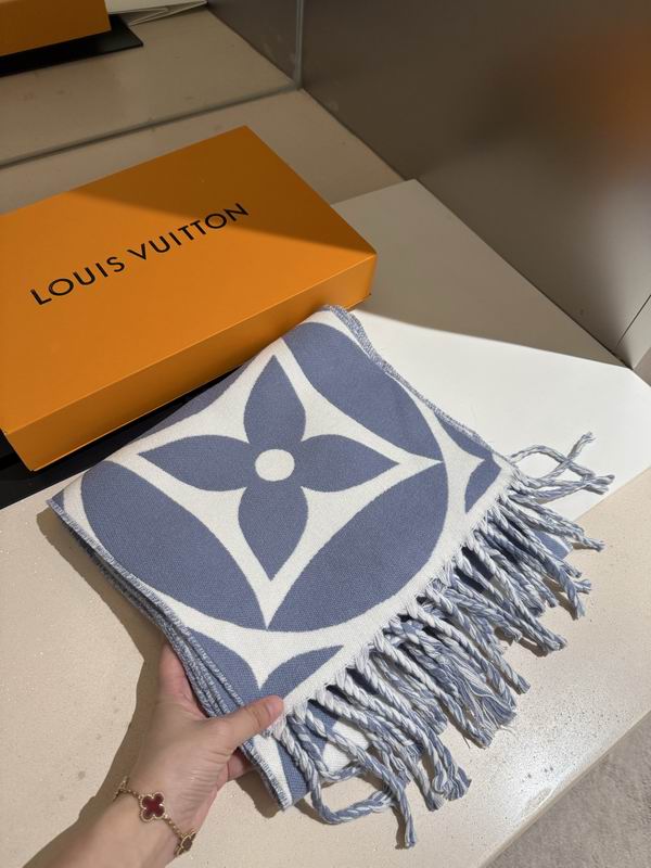 LV Scarf 209X30cm 100%绵羊毛 E01 (24)