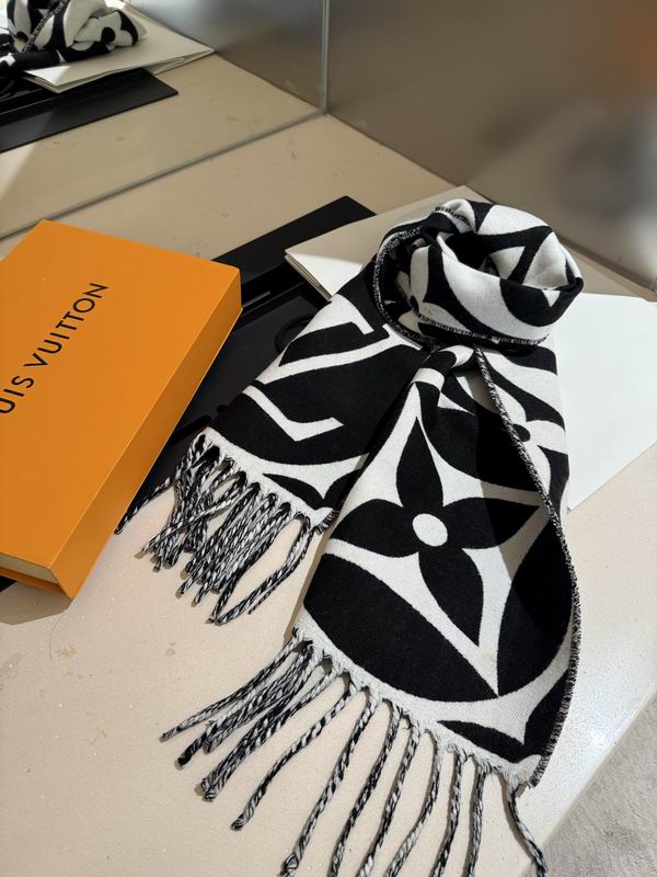 LV Scarf 209X30cm 100%绵羊毛 E01 (28)