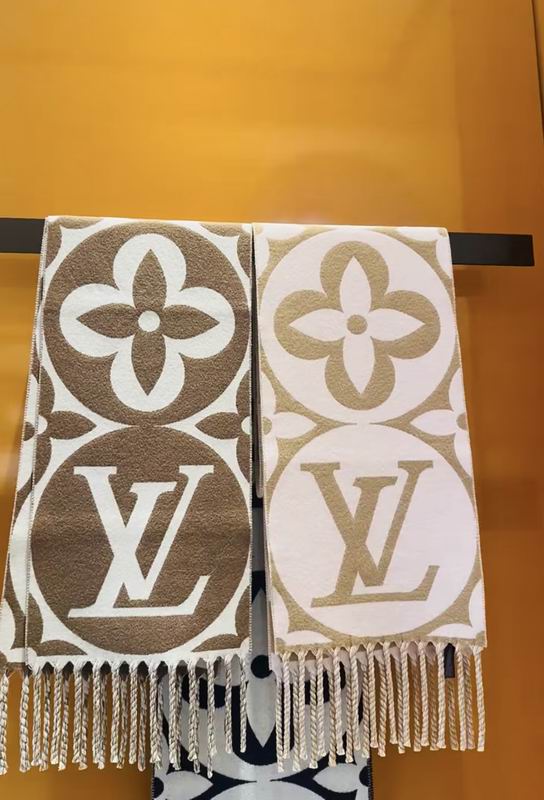 LV Scarf 209X30cm 100%绵羊毛 E01 (7)