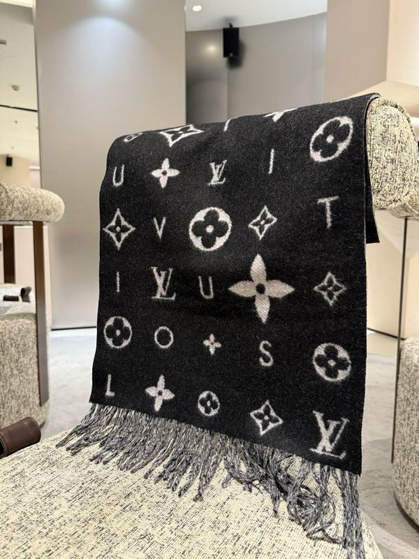 LV Scarf 220X40cm 100%山羊绒 E05 (4)