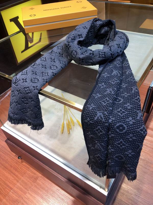 LV Scarf 40X185cm 100%羊毛 E15 (11)