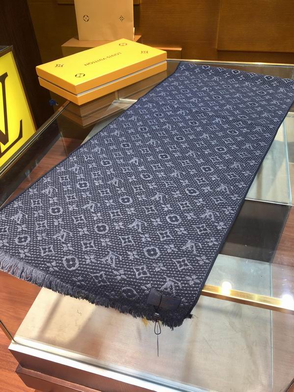 LV Scarf 40X185cm 100%羊毛 E15 (13)