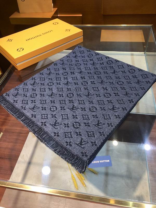 LV Scarf 40X185cm 100%羊毛 E15 (16)