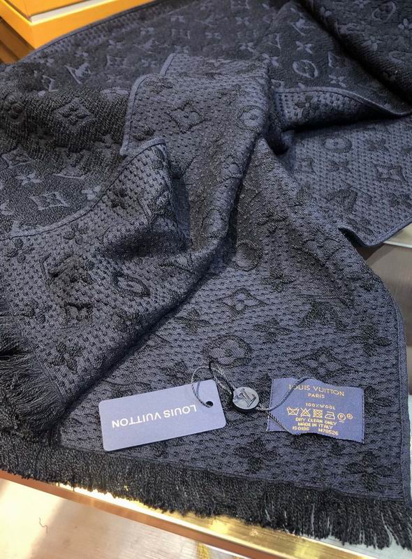 LV Scarf 40X185cm 100%羊毛 E15 (2)