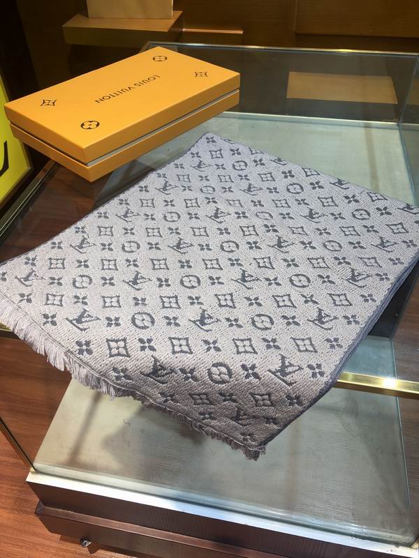 LV Scarf 40X185cm 100%羊毛 E15 (24)