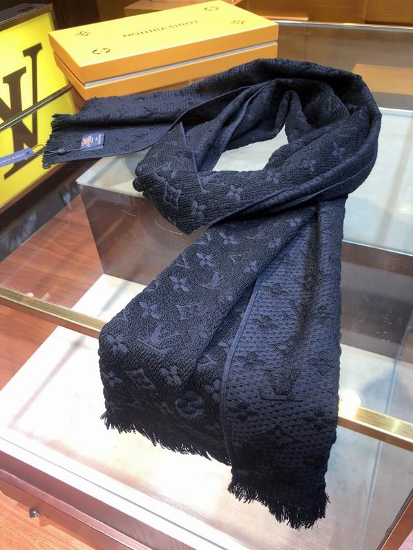 LV Scarf 40X185cm 100%羊毛 E15 (3)