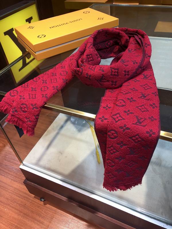LV Scarf 40X185cm 100%羊毛 E15 (30)