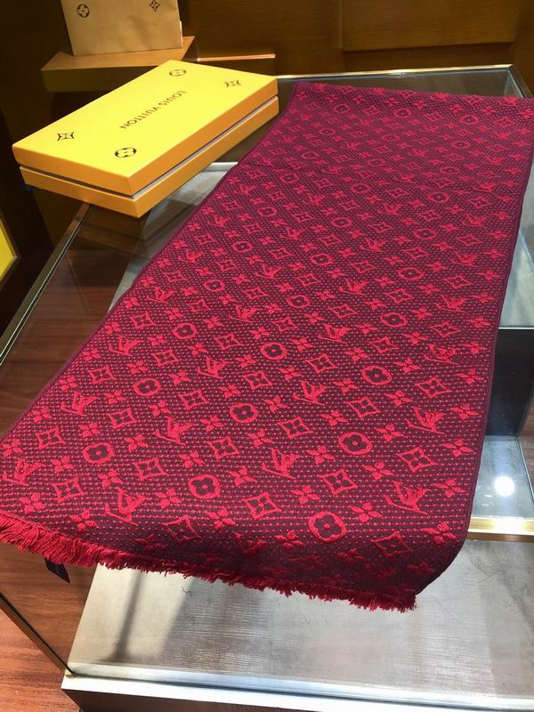LV Scarf 40X185cm 100%羊毛 E15 (31)