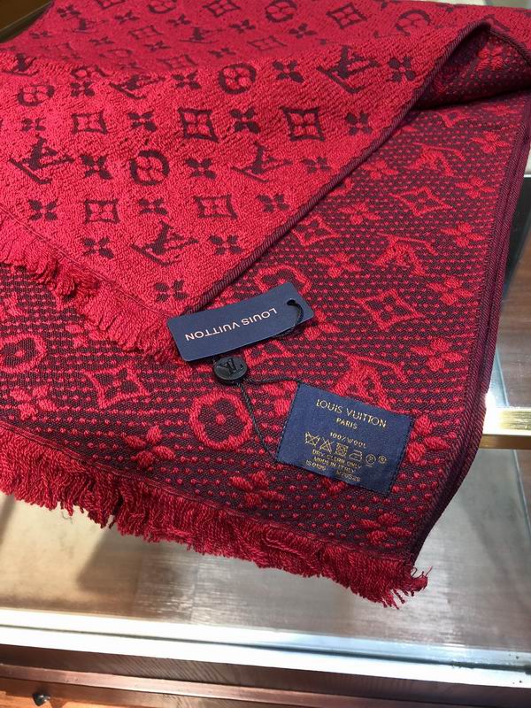 LV Scarf 40X185cm 100%羊毛 E15 (33)