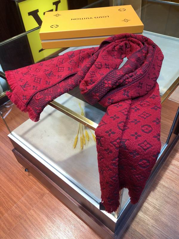 LV Scarf 40X185cm 100%羊毛 E15 (35)