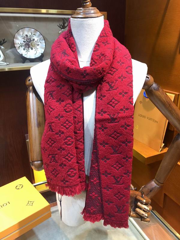 LV Scarf 40X185cm 100%羊毛 E15 (36)