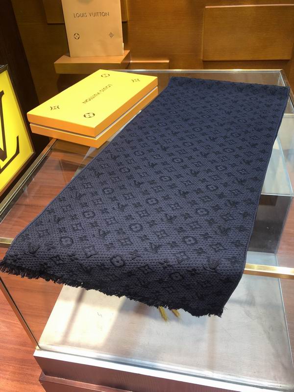 LV Scarf 40X185cm 100%羊毛 E15 (5)